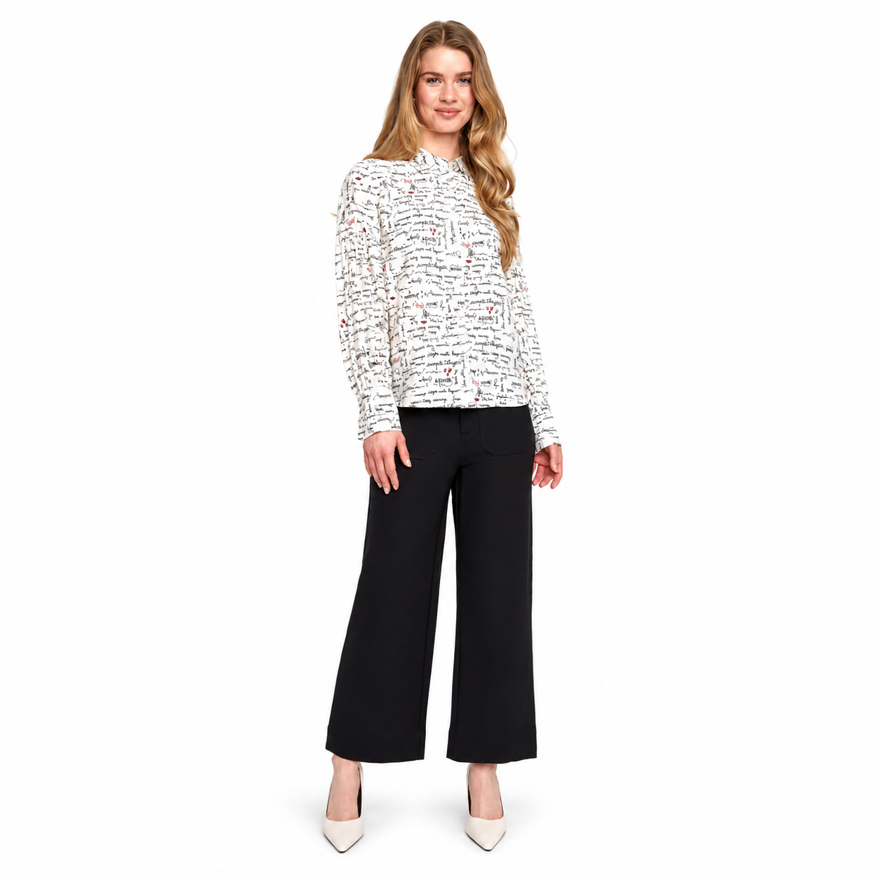 Renuar Printed Blouse