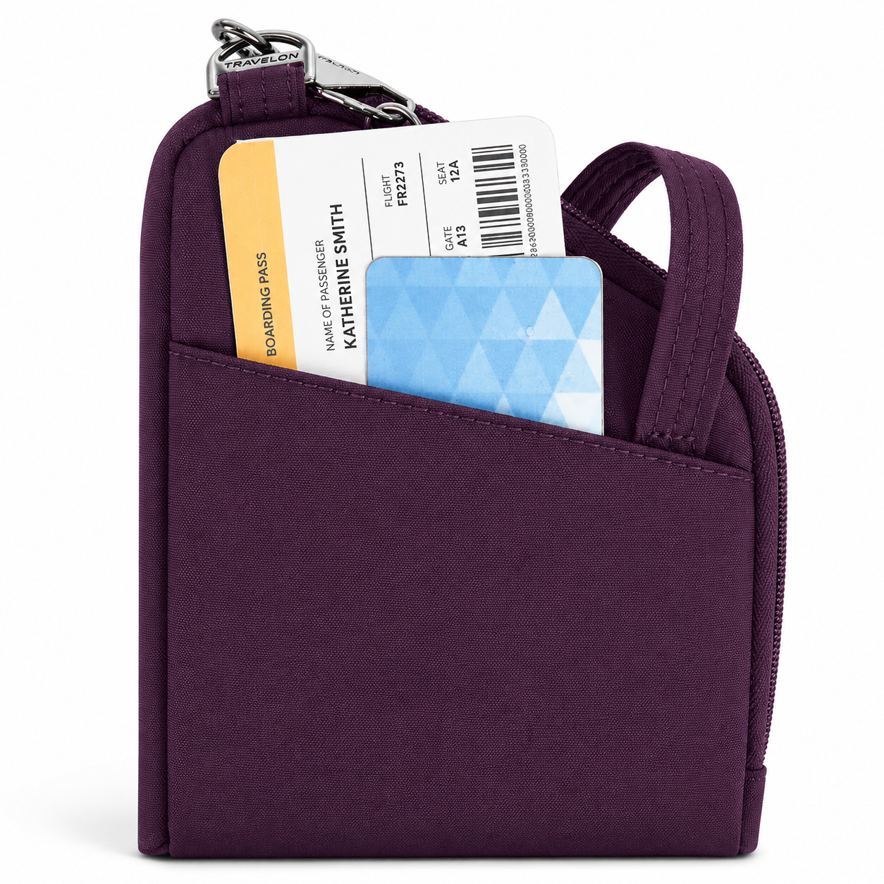 Travelon Runways Anti-Theft Asymmetric Crossbody Bag