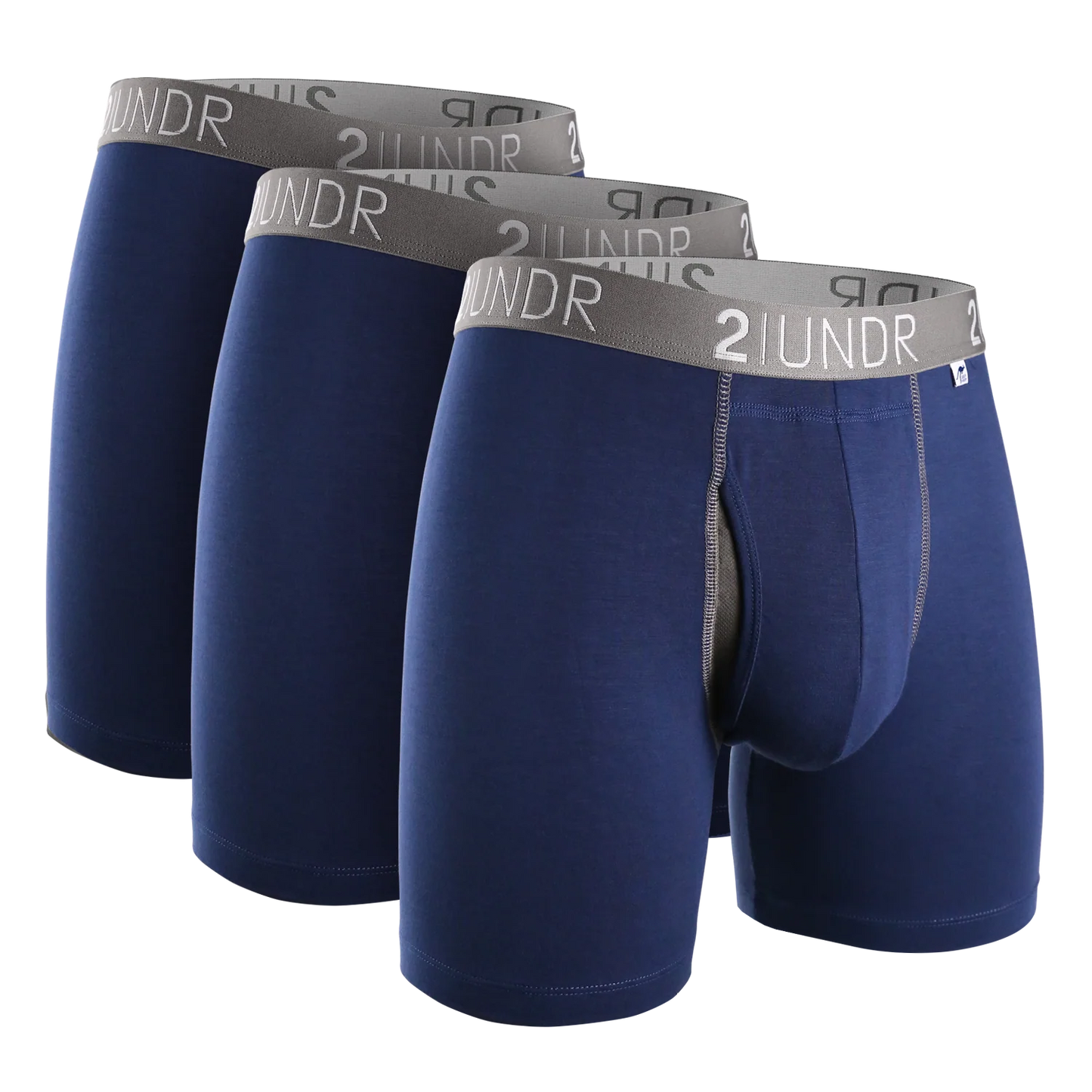 2UNDR Swing Shift 6" Boxer Brief 3 Pack Boxset
