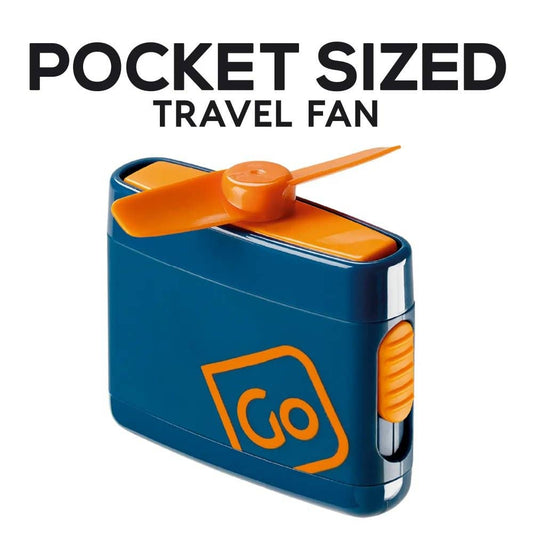 Go Travel Pocket Sized Travel Fan Portable Mini Fan