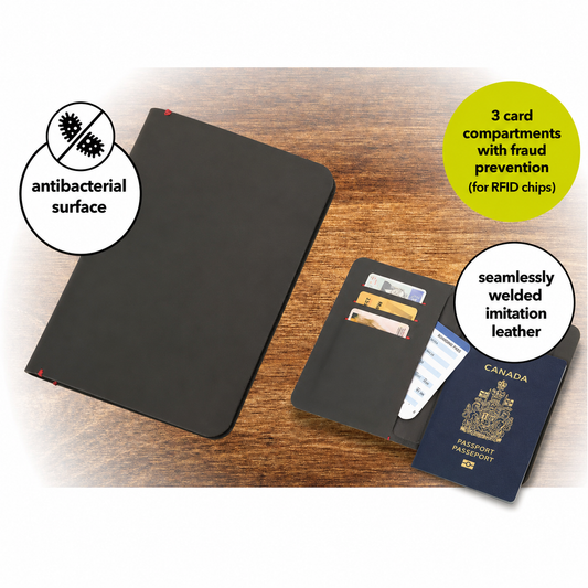 Troika Slim Pass RFID / Anti-Bacterial Passport Cover
