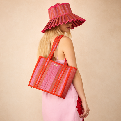 Lorna Murray Tangerine Mini Occasion Tote