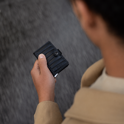 SECRID Premium Miniwallet - Embossed Lines