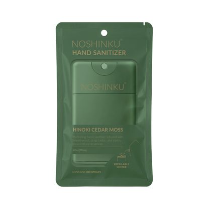 Limited Edition Refillable Hinoki Cedar Moss Hand Sanitizer