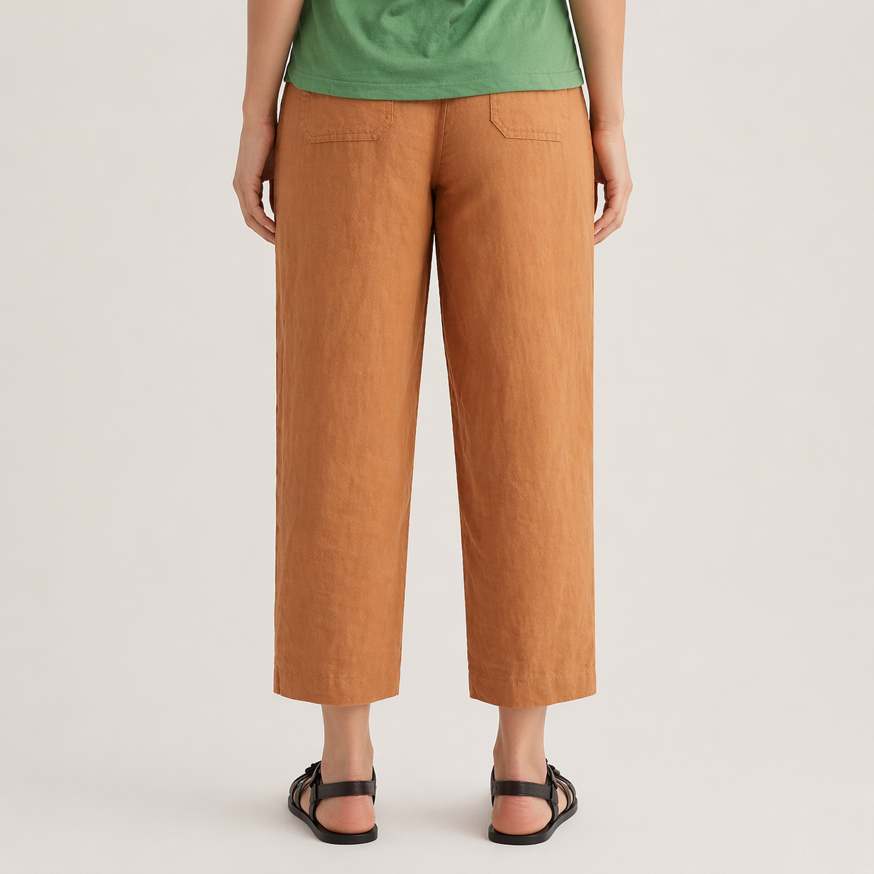 Seasalt Saltings Linen Cropped Trousers