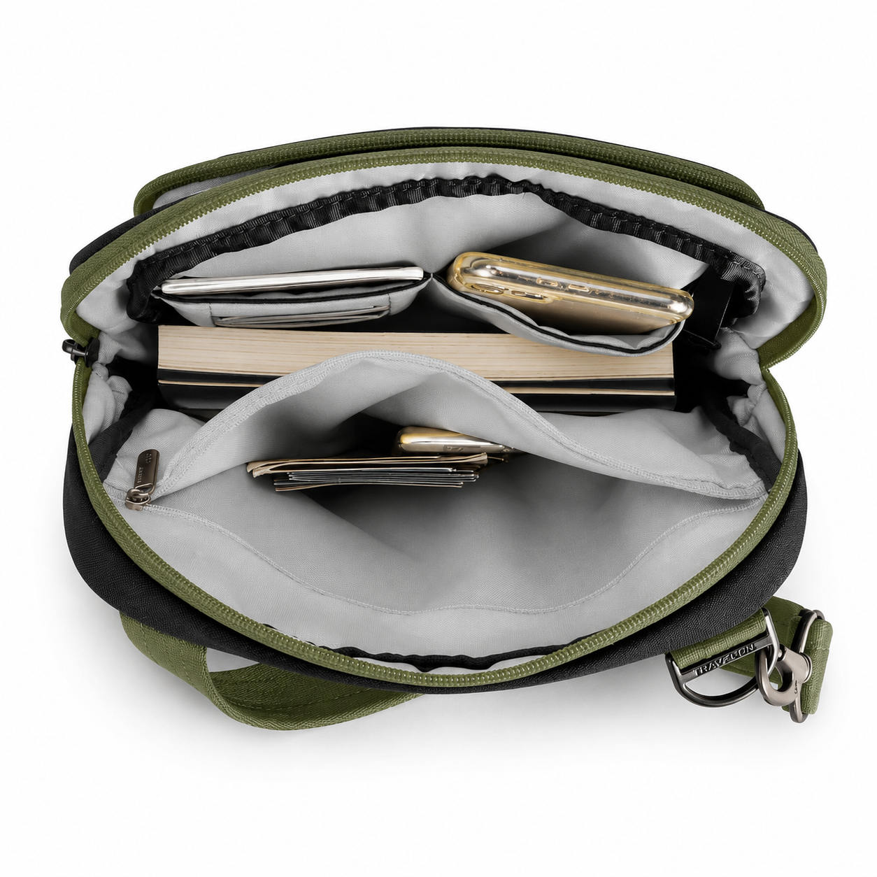Travelon The Voyages Anti-Theft Slim Crossbody