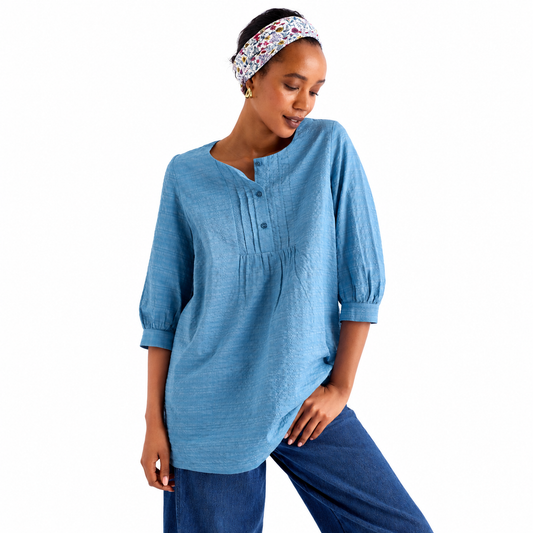 Seasalt Cornwall Lerryn Printed A-Line Tunic