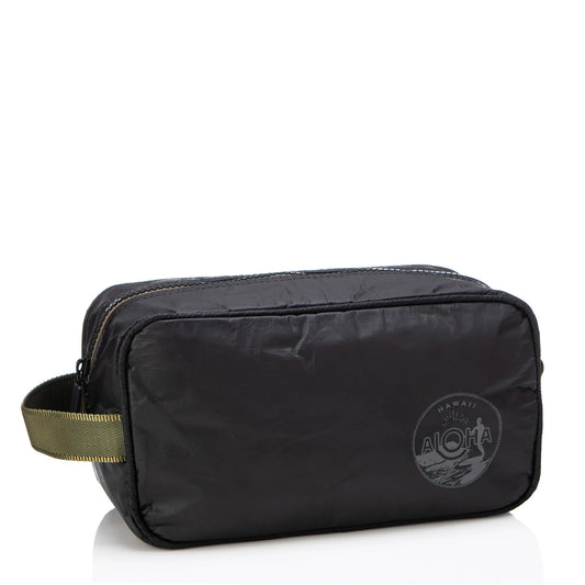 Aloha Dopp Kit Charcoal on Black Aloha