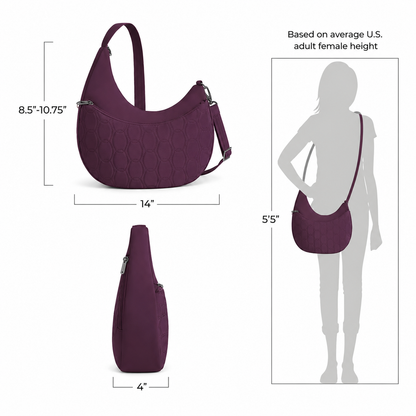Travelon Runways Hobo Bag