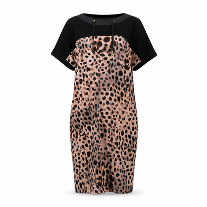 Joseph Ribkoff Silky Knit Animal Print Dress