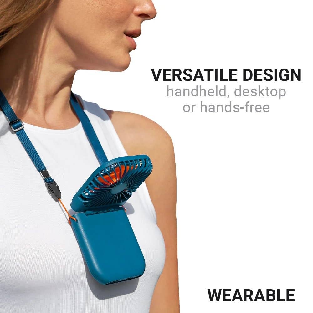 Flexi Fan - Foldable Handheld Fan with Emergency Power Bank