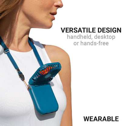 Flexi Fan - Foldable Handheld Fan with Emergency Power Bank