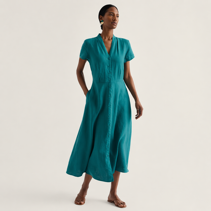 Seasalt Carved Wood Midi Dress