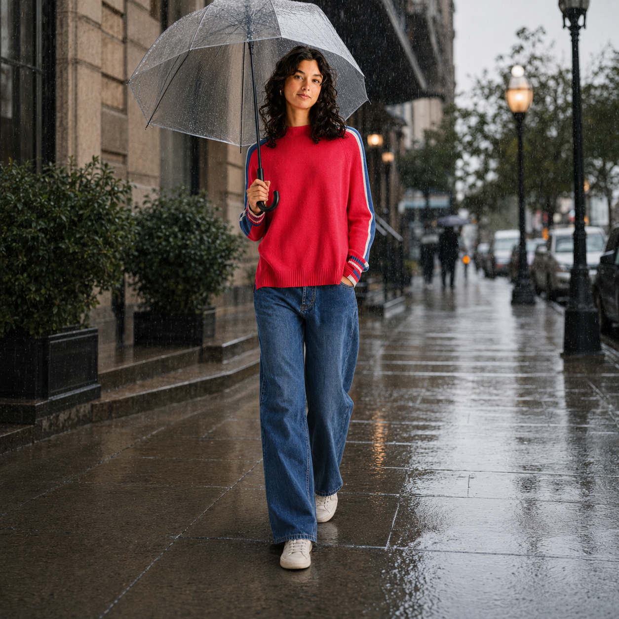 Zaket & Plover Two-Way Funnel Neck Sweater