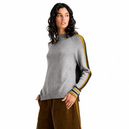 Zaket & Plover Two-Way Funnel Neck Sweater