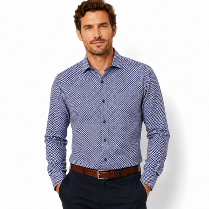 Soul of London Sport Shirt - Burgundy