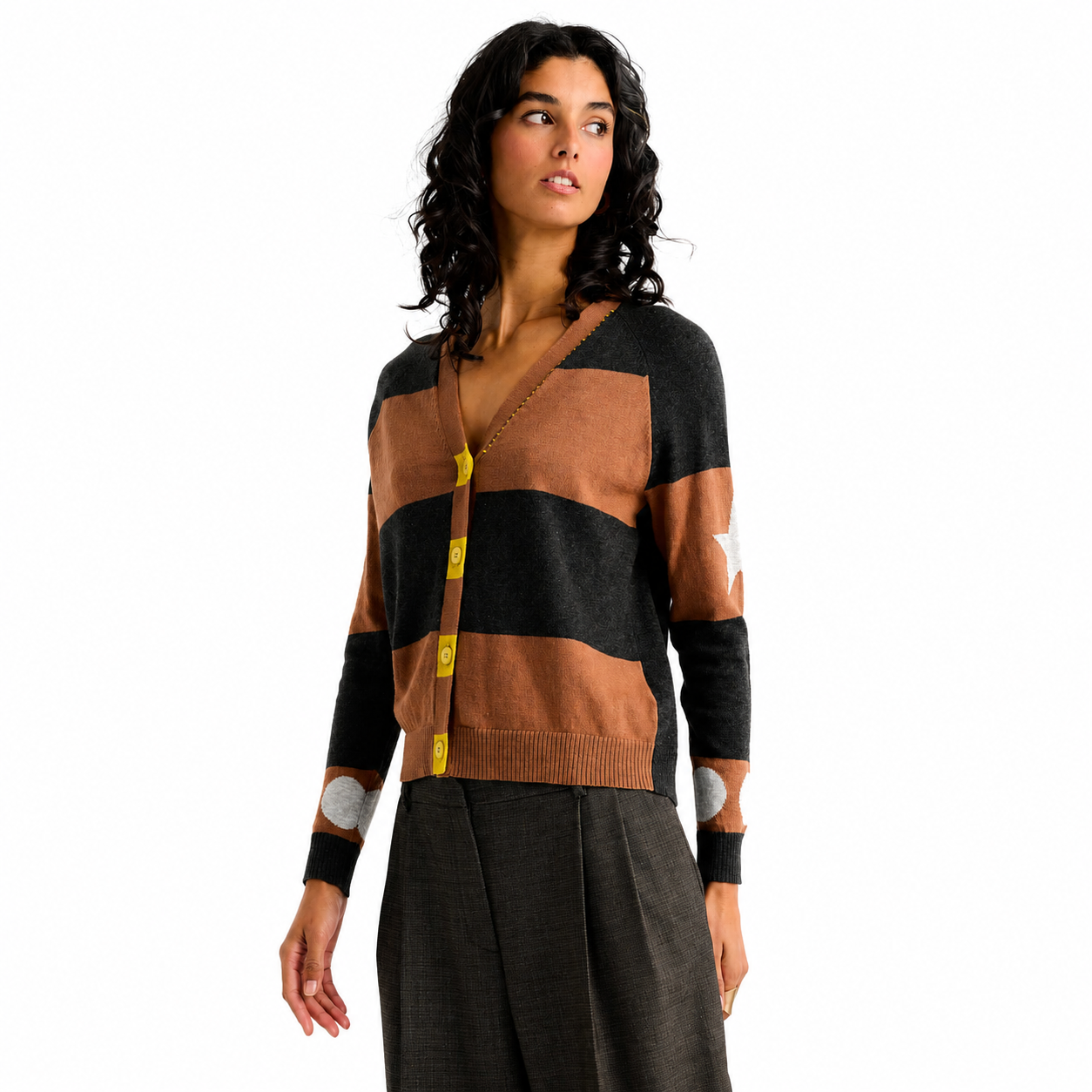 Zaket & Plover Stars + Spots Cardi