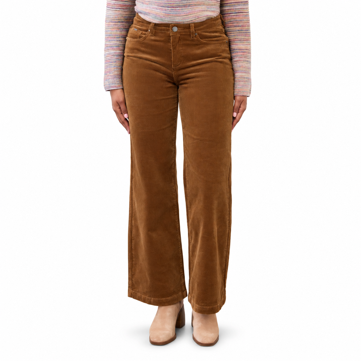 FDJ Olivia Wide Leg Corduroy Pant
