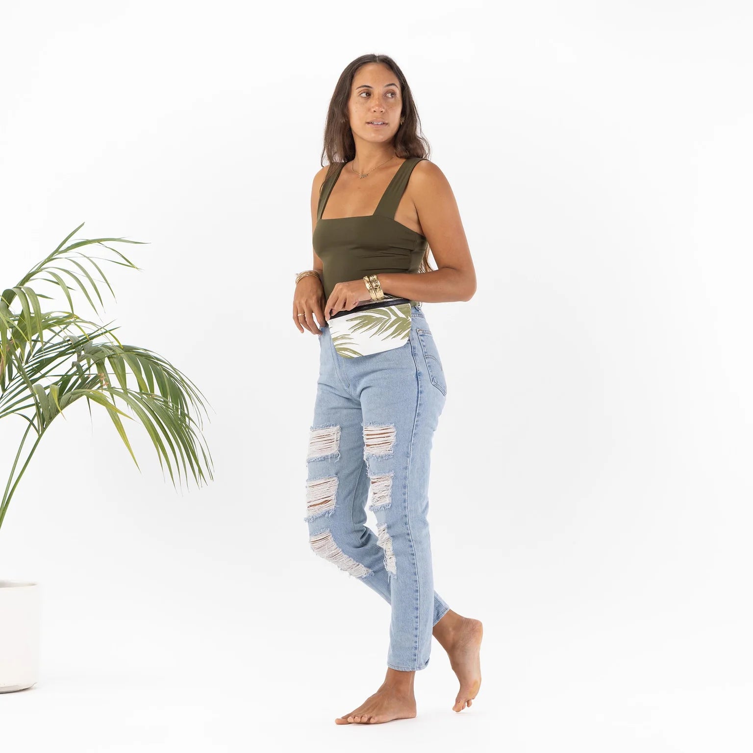 Aloha Mini Hip Pack in Sway Makawao, Style #HIPWT175 Aloha
