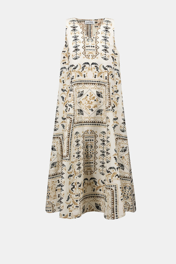 Joseph Ribkoff Floral Sleeveless Maxi Dress, Style #262908