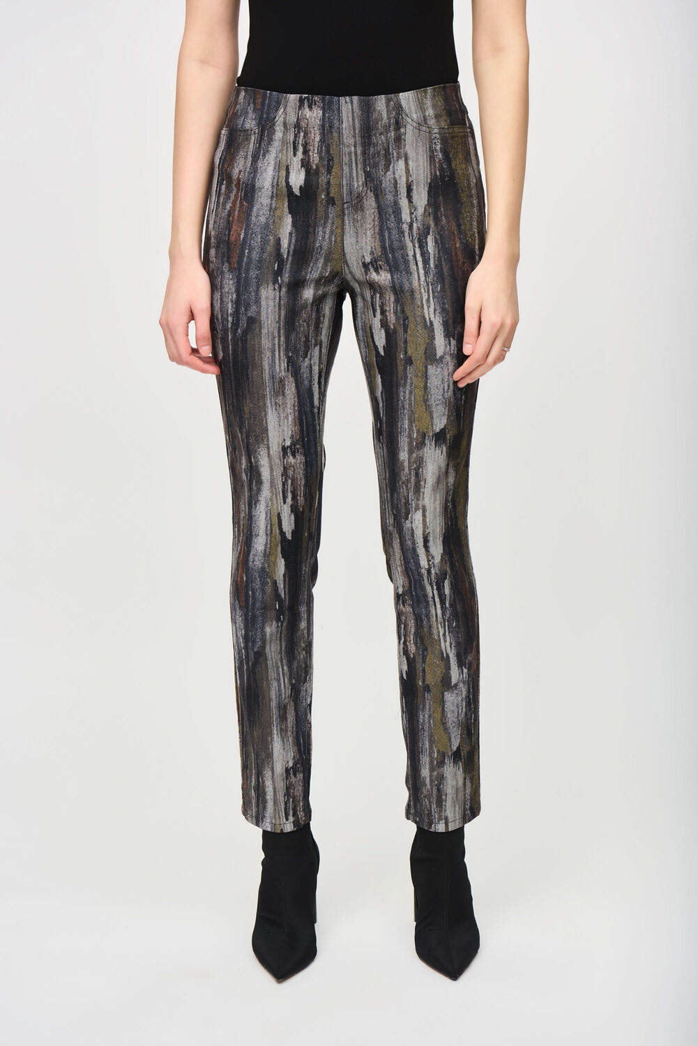 Joseph Ribkoff Bohemian Abstract Chinos, Style #243965