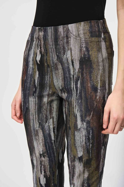 Joseph Ribkoff Bohemian Abstract Chinos, Style #243965