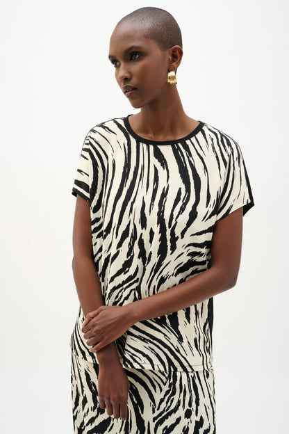 Joseph Ribkoff Animal Print Pullover, Style #262049