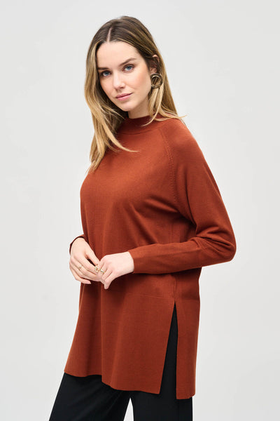 Joseph Ribkoff Knit Mock-Neck Sweater, Style #243956