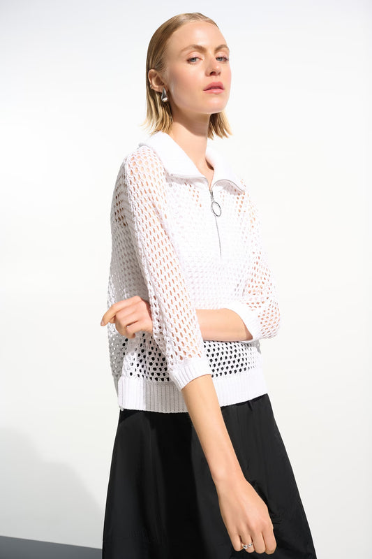 Joseph Ribkoff Draped Elegance Blouse, Style#261634