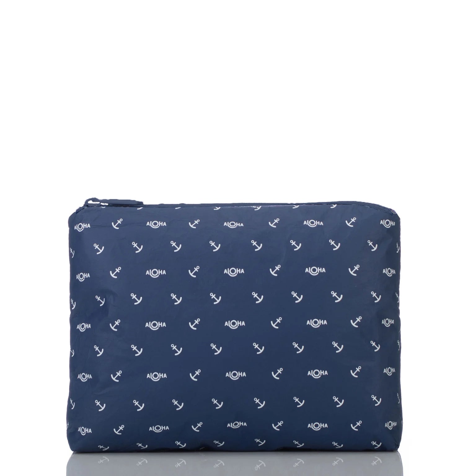 Navy top pouch bag