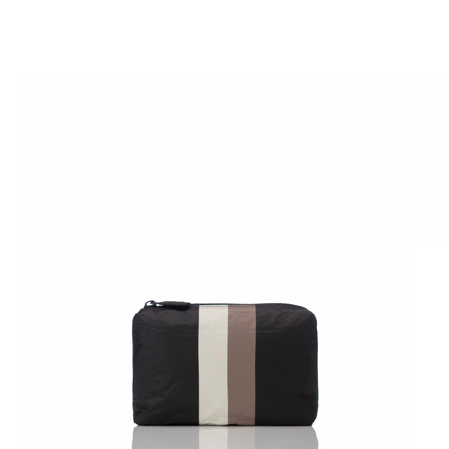 Aloha Mini Pouch in Le Voyageur Caffe on Black, Style #MNPBT093 Aloha