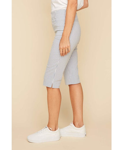 Renuar Collection Pinstriped Capris, Style #R8119