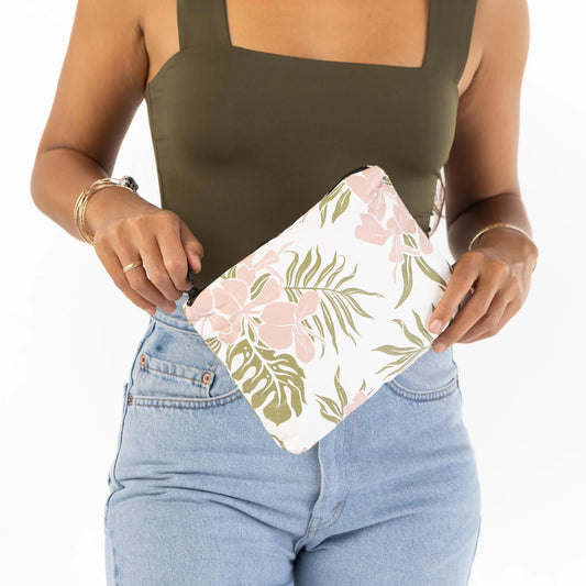Aloha Small Pouch in Ginger Dream Makawao, Style #SMAWT176 Aloha