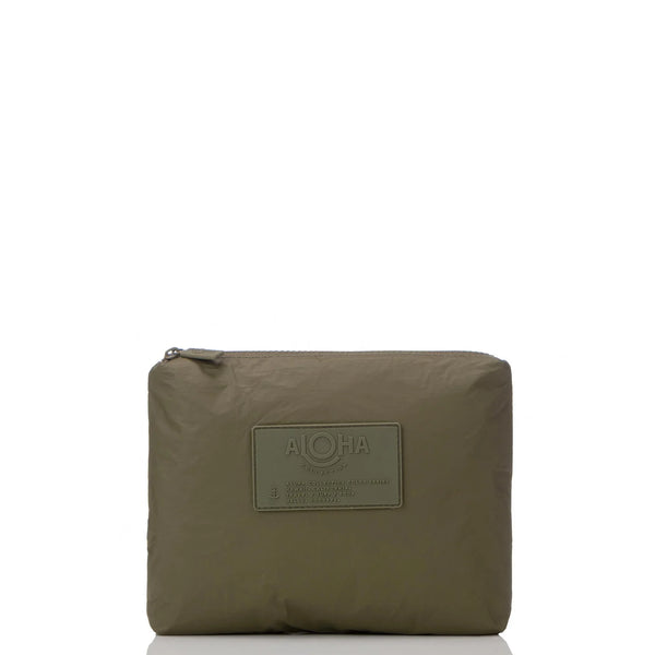Aloha's Small Pouch in Monochrome Olive, Style #SMACT200 Aloha