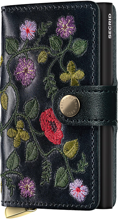 SECRID Premium Miniwallet - Stitch Floral