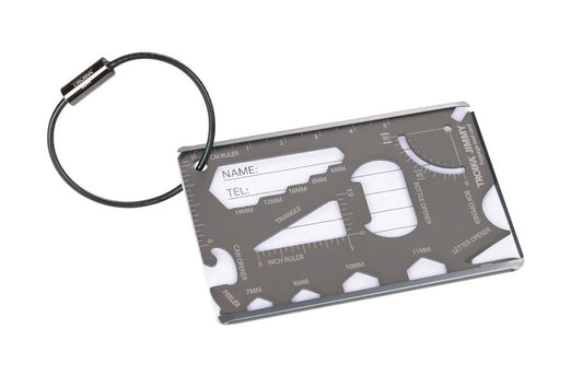 Troika "Jimmy" Luggage Tag & Tool Card, Style #LTG24