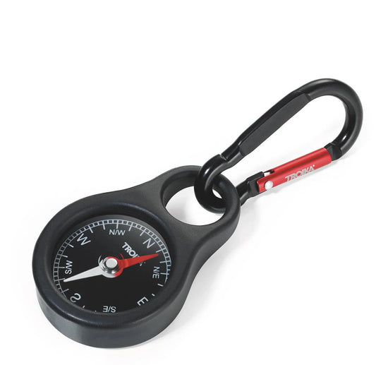 Troika Compass with Carabiner, Style #COS10