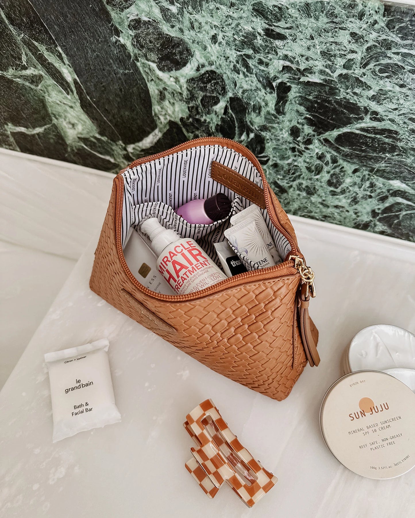 Louenhide CARLO Makeup Bag