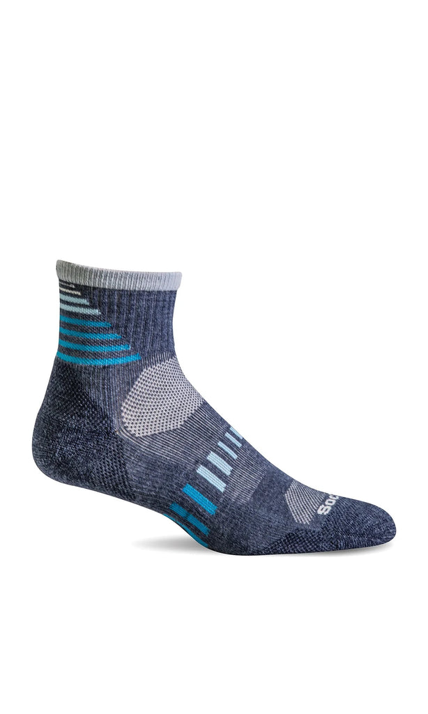 Sockwell Women s Ascend II Quarter Moderate Compression Socks Style Adventure Clothing