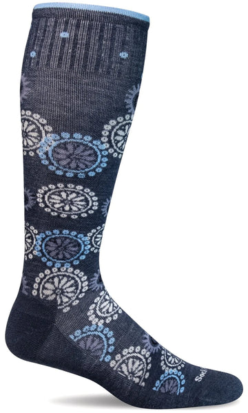 Sockwell Women's Block Print | Moderate Graduated Compression Socks, SW157W
