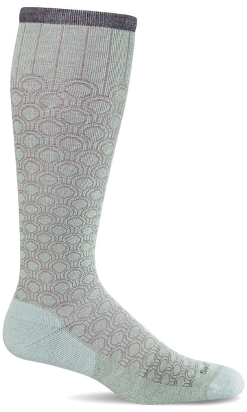 Sockwell Women's Deco Dot | Moderate Graduated Compression Socks SW128W SOCKWELL