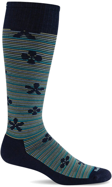 Sockwell Women's Featherweight Floral | Moderate Graduated Compression Socks SW153W