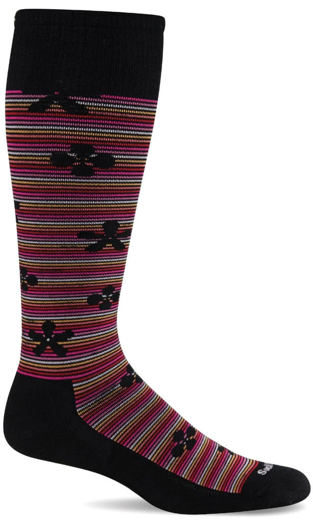 Sockwell Women's Featherweight Floral  Moderate Graduated Compression –  Adventure Clothing