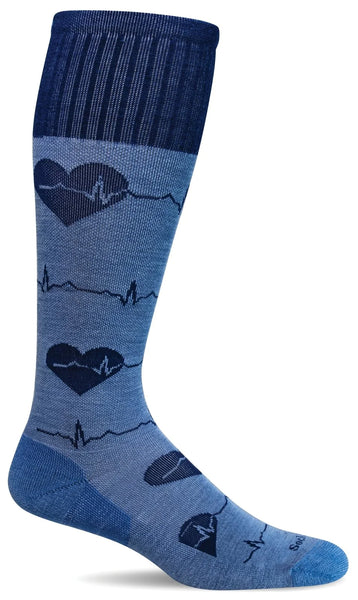 Sockwell Women's Heartbeat | Moderate Graduated Compression Socks, Style #SW158W