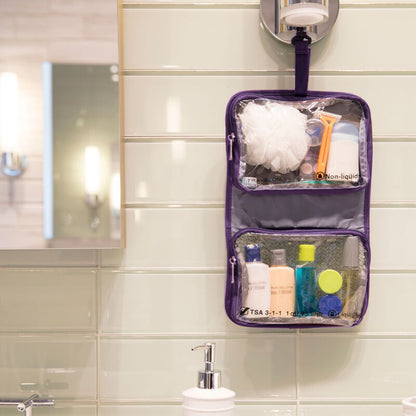 Travelon Wet/Dry 1 Quart Bag with Bottles and Jars Travelon
