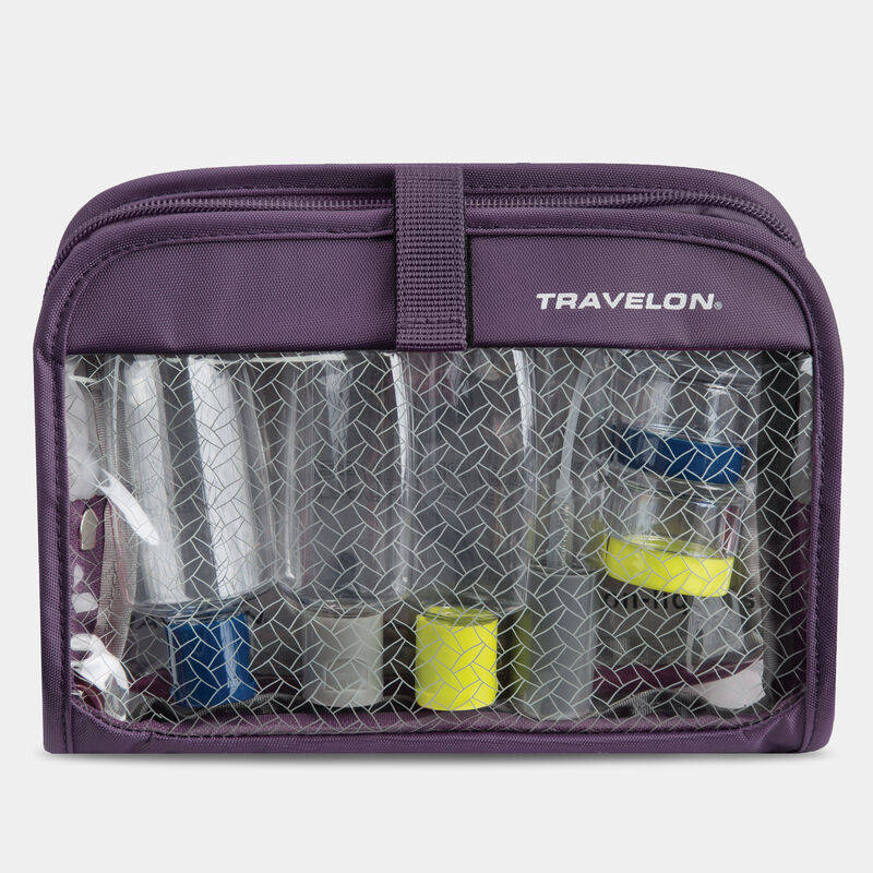 Travelon Wet/Dry 1 Quart Bag with Bottles and Jars Travelon