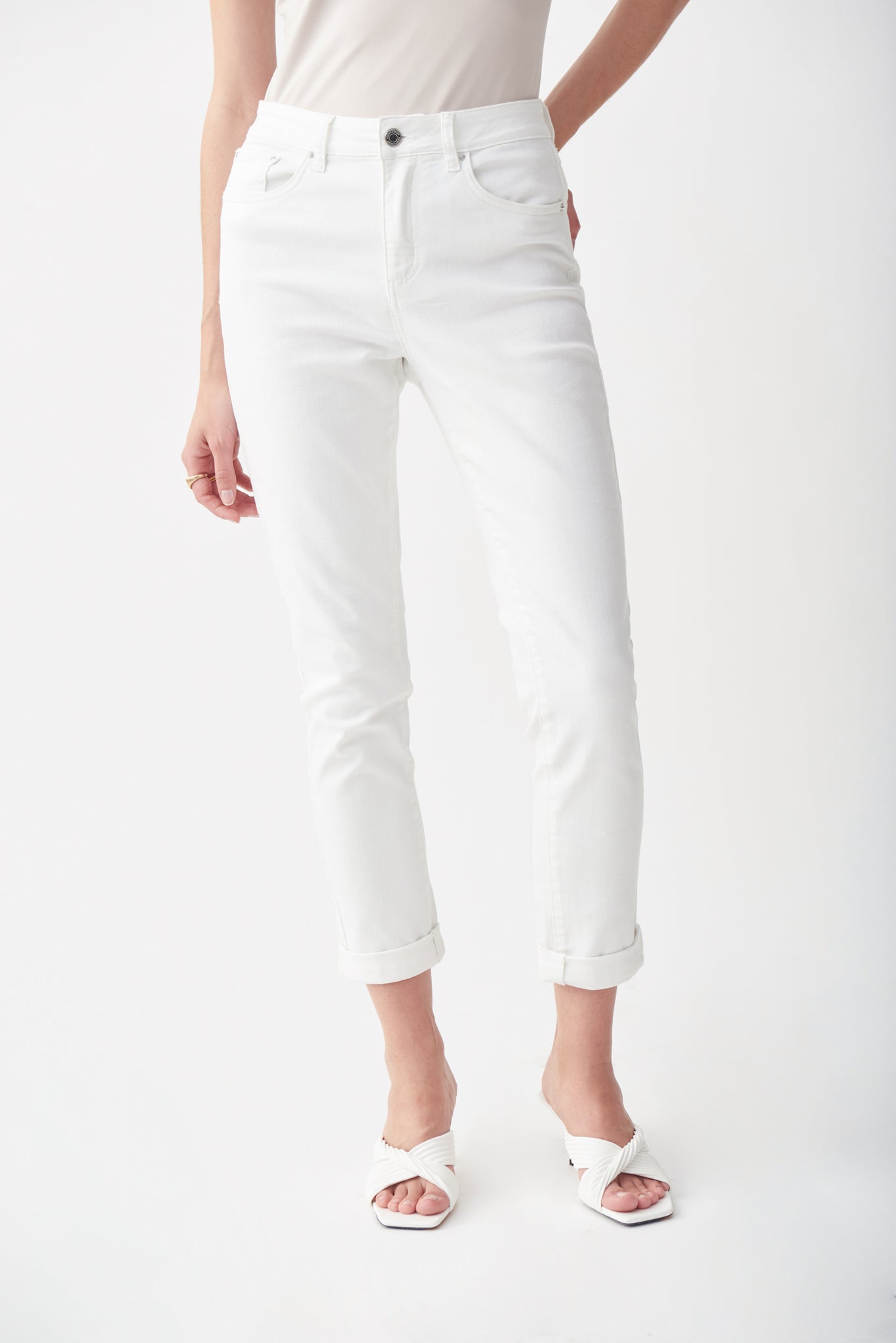 Joseph Ribkoff Cropped Jeans Style Pant