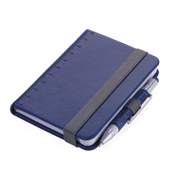 Troika Construction Lilipad & Liliput A7 Mini 3 x 4 Inch Notebook with Mini Pen Yellow Troika