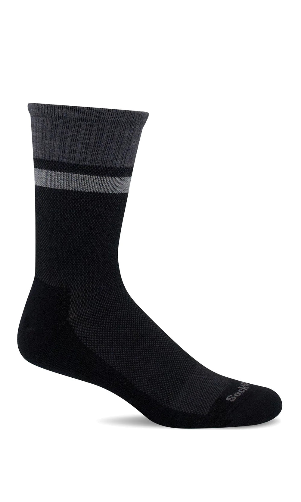 Sockwell Men's Foothold | Moderate Graduated Compression Crew Socks