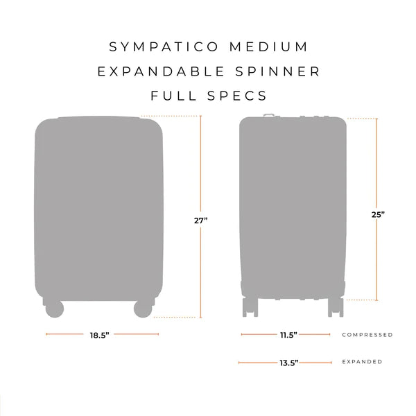 Briggs & Riley Sympatico Medium Hard Shell Expandable Spinner